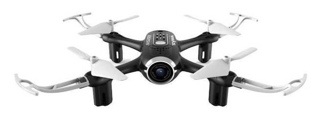Dron Syma X22SW Mini Kieszonkowy Kamera Czarny LED