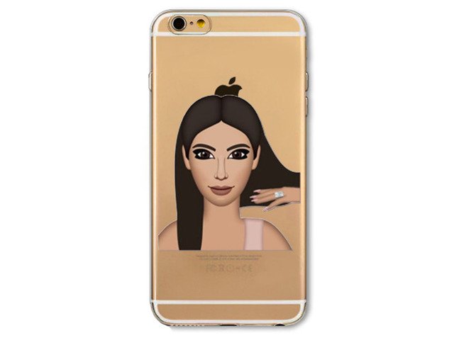 Etui Case Silikon iPhone 5/5s/SE Kim Kardashian