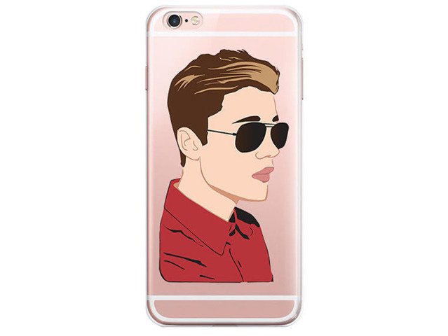 Etui Case Silikon iPhone 6/6s Justin Bieber