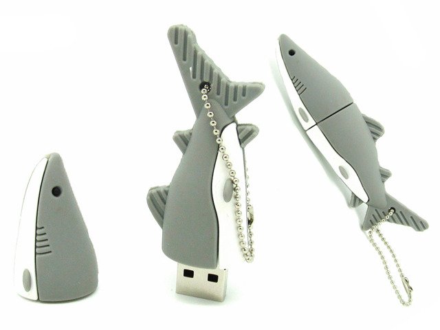 PENDRIVE USB SZYBKI FLASH DRIVE ULTRA PAMIĘĆ ZAWIESZKA PREZENT REKIN 8GB