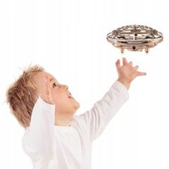 Dron UFO Mini Zabawka Lewitujący LED Podczerwień