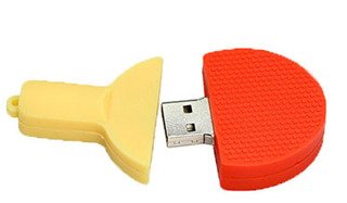 PENDRIVE PALETKA Pingpong USB PAMIĘĆ FLASH 64GB