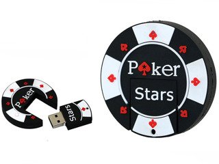 PENDRIVE ŻETON Poker Stars Flash  16GB